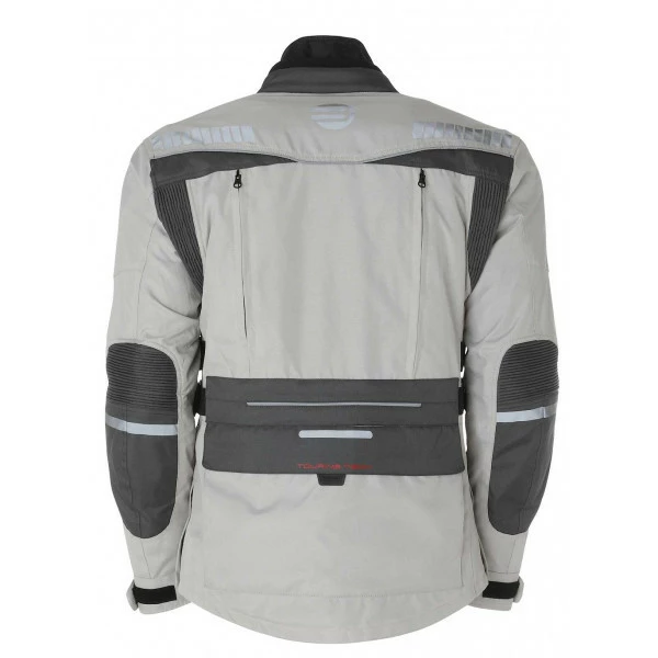 Kit Completo Touring Tech Lady CE 3 Strati Grigio - Giacca Moto Donna Certificata Befast + Pantaloni Moto Donna Certificati Befast 5 Kit Completo Touring Tech Lady CE 3 Strati Grigio - Giacca Moto Donna Certificata Befast + Pantaloni Moto Donna Certificati Befast - immagine 3