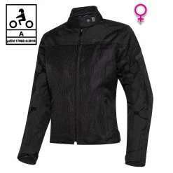 Giacca Moto Donna Estiva Befast DUNA Lady CE Certificata Nero