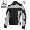 Giacca Moto Donna Estiva Befast DUNA Lady CE Certificata Nero Grigio 1 Giacca Moto Donna Estiva Befast DUNA Lady CE Certificata Nero Grigio -Negozio al dettaglio BEFAST 2022 duna lady grigio pittogramma