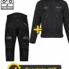 Kit Freezer Man CE Nero - Giacca Moto Befast Estiva + Pantaloni Moto Befast Estivi 2 Kit Freezer Man CE Nero - Giacca Moto Befast Estiva + Pantaloni Moto Befast Estivi -Negozio al dettaglio BEFAST 2022 freez uomo nero