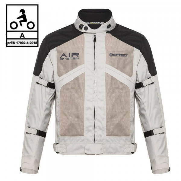 Kit Coppia Freezer Grigio - Giacca Moto Estiva Befast Freezer Grigio - Uomo + Donna 4 Kit Coppia Freezer Grigio - Giacca Moto Estiva Befast Freezer Grigio - Uomo + Donna - immagine 2