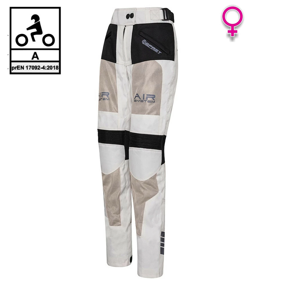 Pantaloni Moto Donna Estivi Befast FREEZER PANT Lady CE Certificati Nero Grigio 3 Pantaloni Moto Donna Estivi Befast FREEZER PANT Lady CE Certificati Nero Grigio