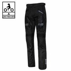 Pantaloni Moto Estivi Befast FREEZER PANT CE Certificati Nero
