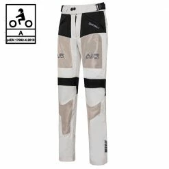 Pantaloni Moto Estivi Befast FREEZER PANT CE Certificati Nero Grigio