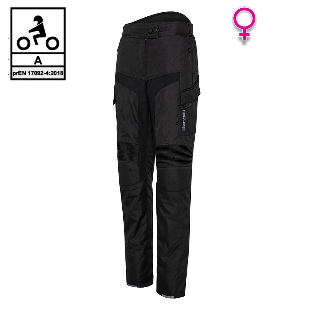 Kit Gamma Lady CE Nero Giallo - Giacca Moto Donna Certificata Befast + Pantaloni Moto Donna Certificati Befast 8 Kit Gamma Lady CE Nero Giallo - Giacca Moto Donna Certificata Befast + Pantaloni Moto Donna Certificati Befast - immagine 6