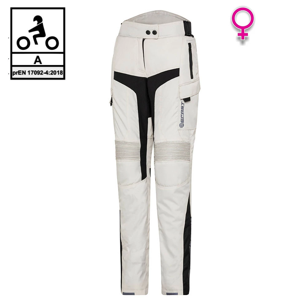 Pantaloni Moto Donna Befast GAMMA PANT Lady CE Certificati Nero Grigio 3 Pantaloni Moto Donna Befast GAMMA PANT Lady CE Certificati Nero Grigio