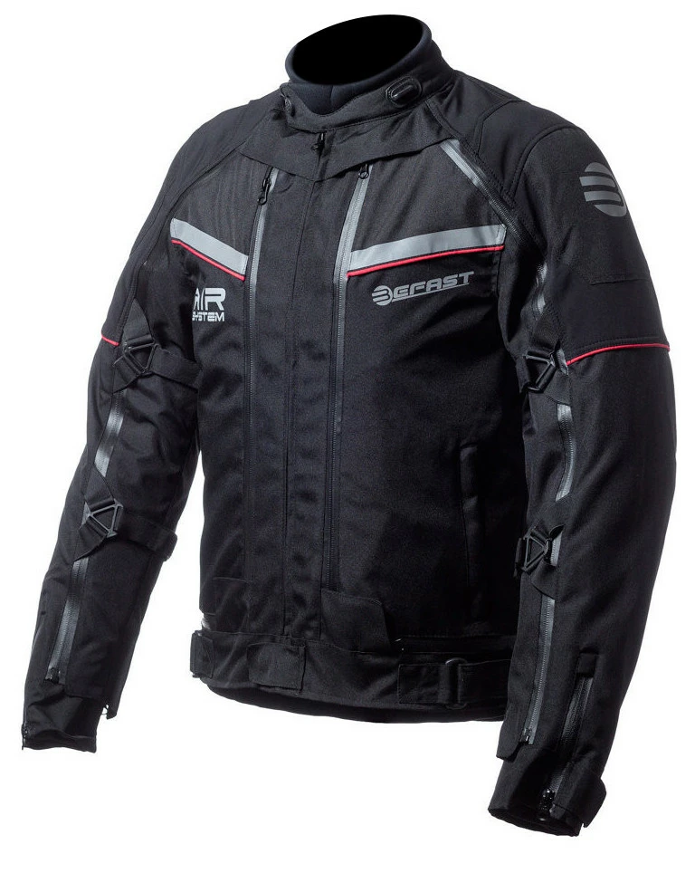 Giacca Moto Touring Befast TRANSFORMER CE Certificata 3 Strati Nero 4 Giacca Moto Touring Befast TRANSFORMER CE Certificata 3 Strati Nero - immagine 2