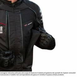 Giacca Moto Touring Befast TRANSFORMER CE Certificata 3 Strati Nero Giallo -Negozio al dettaglio BEFAST 2022 giacca moto befast transformer ce touring 3 strati6 5