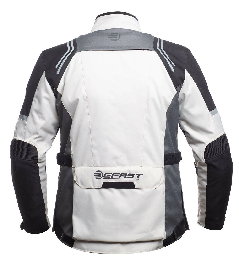 Giacca Moto Touring Befast BOLT CE Certificata 3 Strati Nero Grigio 4 Giacca Moto Touring Befast BOLT CE Certificata 3 Strati Nero Grigio - immagine 2