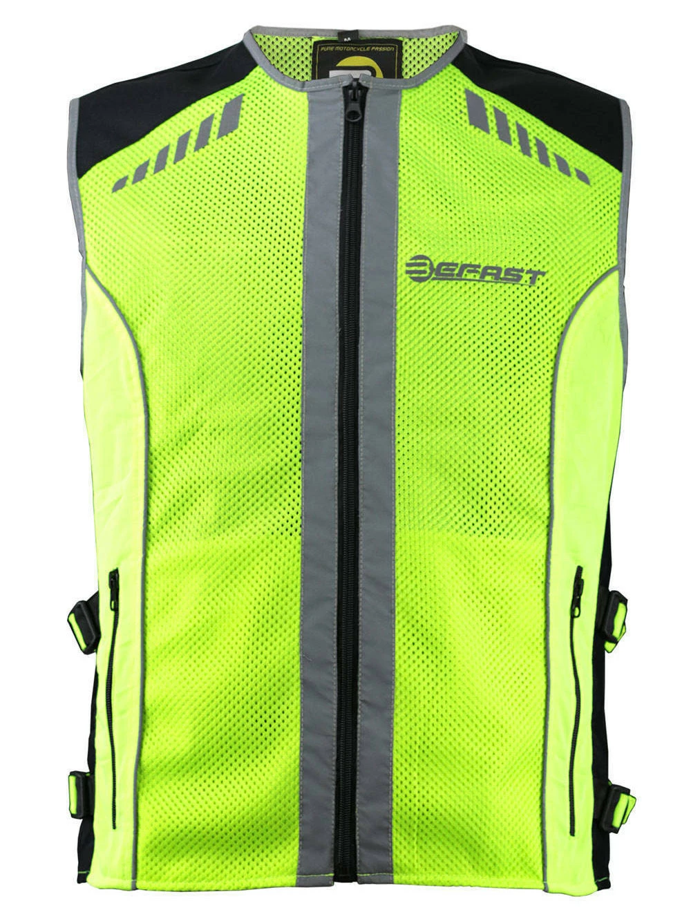 Gilet Alta Visibilità Befast Visor Giallo Fluo 3 Gilet Alta Visibilità Befast Visor Giallo Fluo