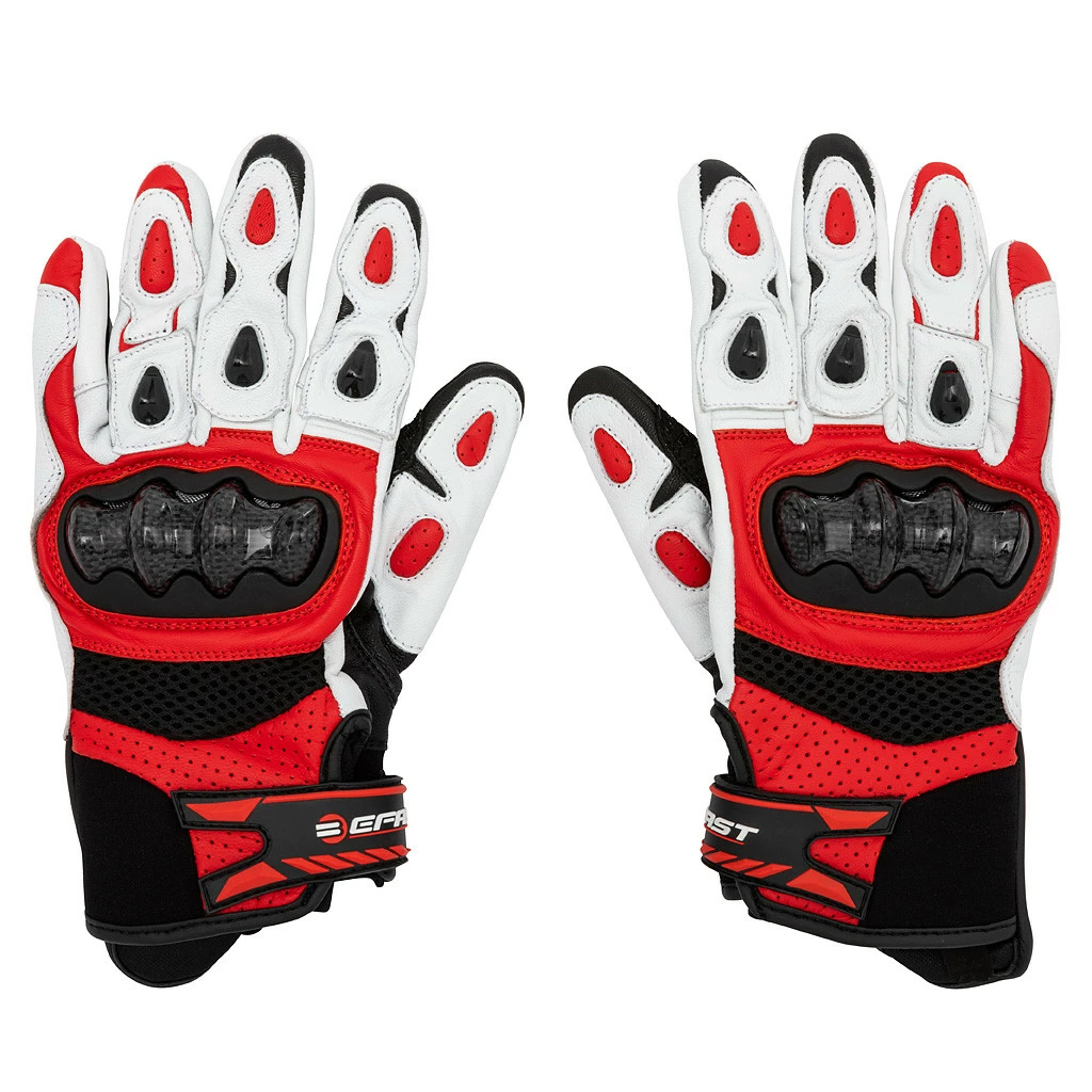 Guanti Moto Pelle Racing Befast RAPTOR CE Certificati Nero Rosso 6 Guanti Moto Pelle Racing Befast RAPTOR CE Certificati Nero Rosso - immagine 4
