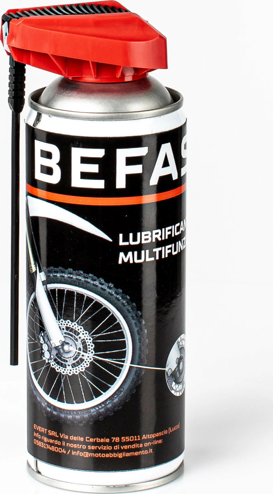 Lubrificante Multifunzione Befast 400ml 3 Lubrificante Multifunzione Befast 400ml - immagine 2