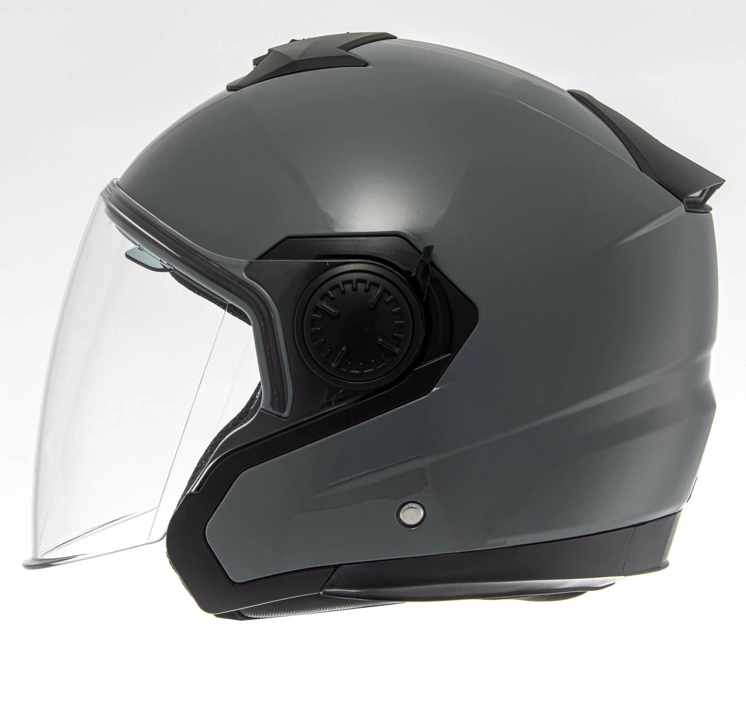 Kit Coppia Volt Grigio Lucido - 2 Caschi Jet Befast Con Omologazione ECE 06 4 Kit Coppia Volt Grigio Lucido - 2 Caschi Jet Befast Con Omologazione ECE 06 - immagine 2