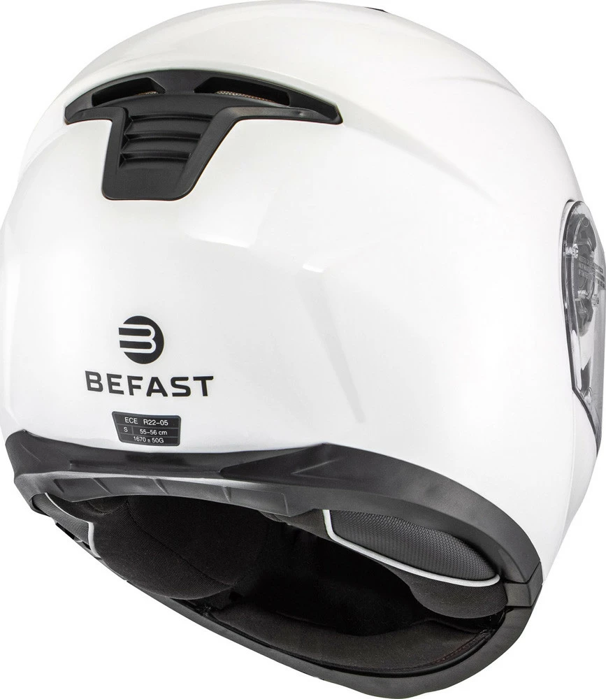 Casco Modulare Befast Tank Con Doppia Omologazione P/J Bianco Lucido 6 Casco Modulare Befast Tank Con Doppia Omologazione P/J Bianco Lucido - immagine 4