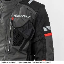 Giacca Moto Touring Befast VICTORY CE Certificata 3 Strati Nero 15 Giacca Moto Touring Befast VICTORY CE Certificata 3 Strati Nero -Negozio al dettaglio BEFAST 2022 indicativa dettaglio apertura shooting befast victory nero grigio 3