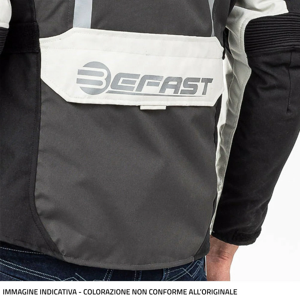 Giacca Moto Befast RIDDICK CE Certificata Nero 10 Giacca Moto Befast RIDDICK CE Certificata Nero - immagine 8