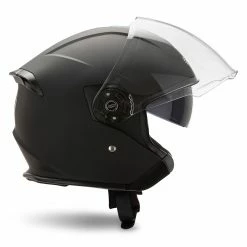 Casco Jet Befast JET Connect Nero Opaco Con Interfono Integrato 13 Casco Jet Befast JET Connect Nero Opaco Con Interfono Integrato -Negozio al dettaglio BEFAST 2022 jet connect nero laterale dx