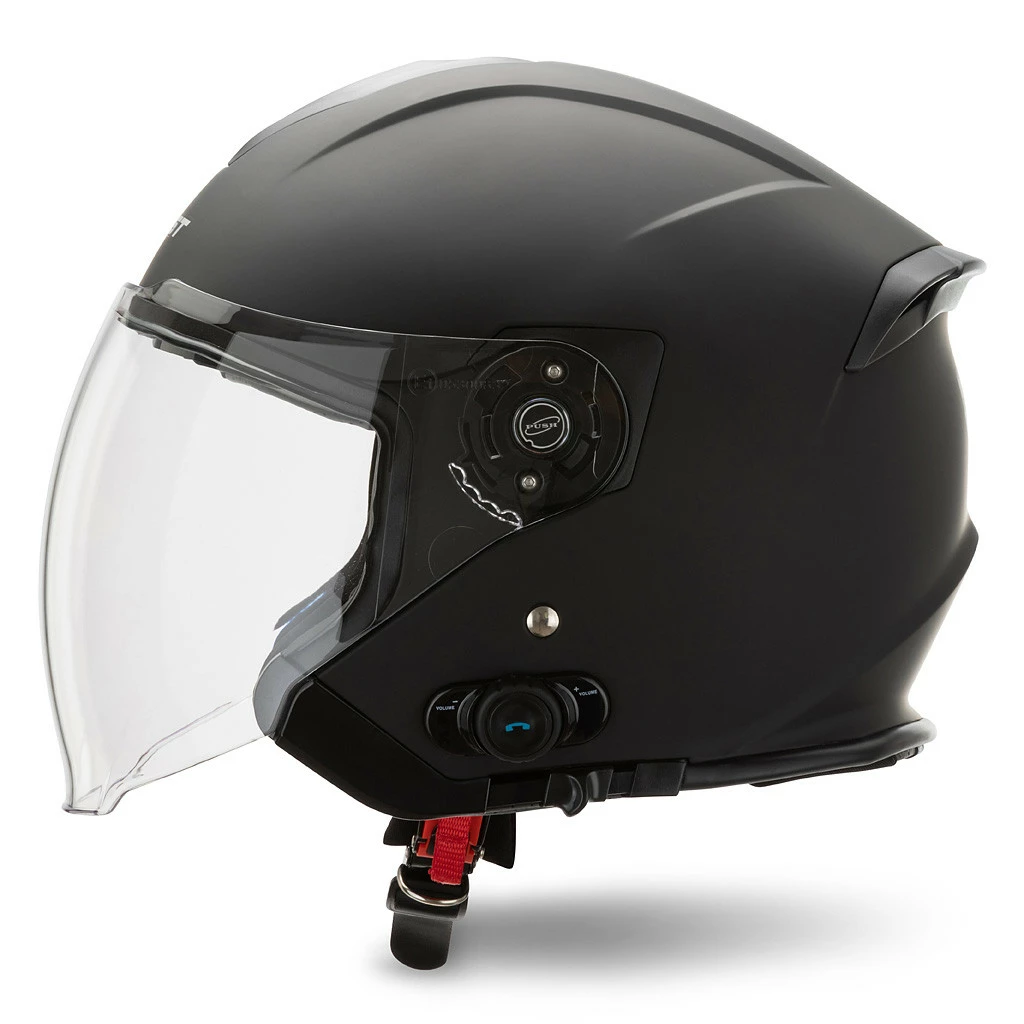 Casco Jet Befast JET Connect Nero Opaco Con Interfono Integrato 8 Casco Jet Befast JET Connect Nero Opaco Con Interfono Integrato - immagine 6
