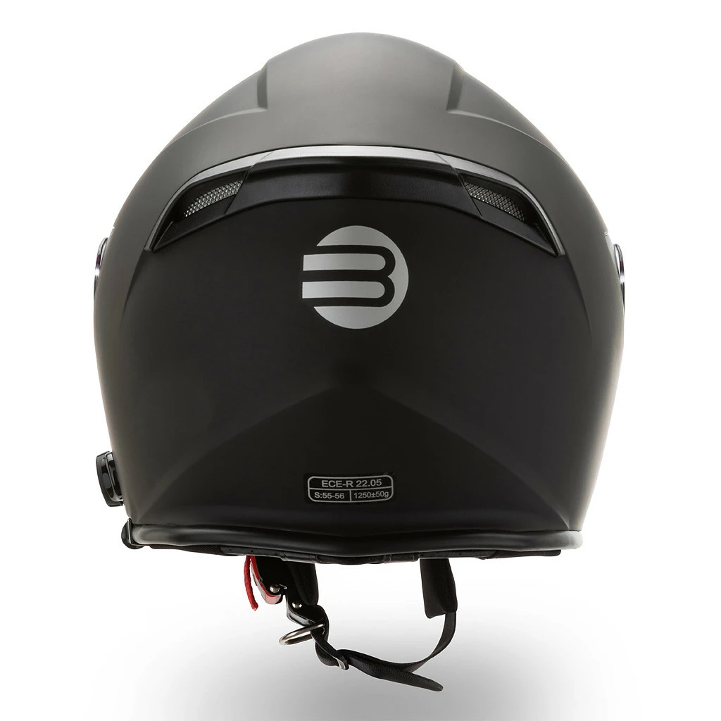 Casco Jet Befast JET Connect Nero Opaco Con Interfono Integrato 9 Casco Jet Befast JET Connect Nero Opaco Con Interfono Integrato - immagine 7