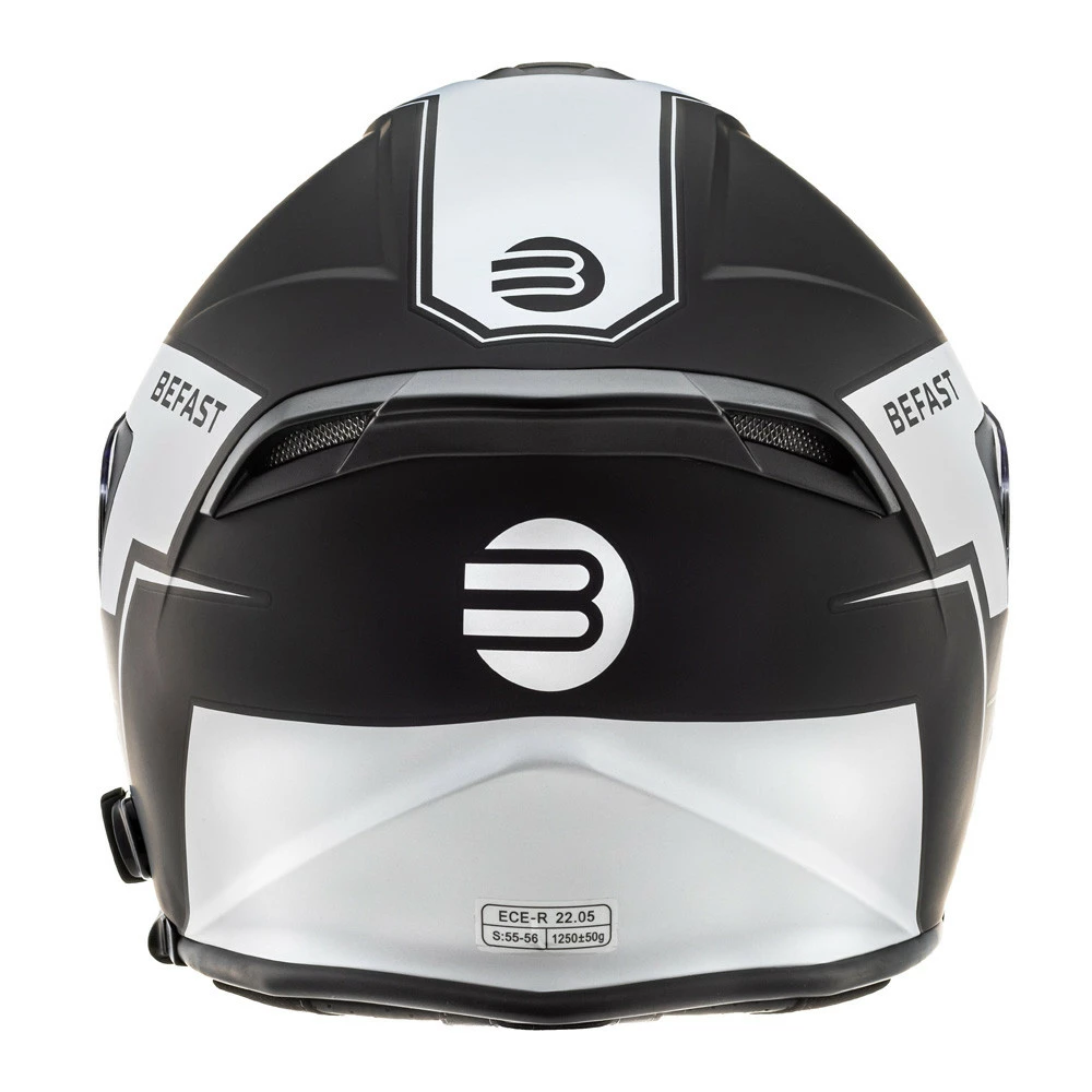 Kit Coppia JET Connect Bianco Nero - 2 Caschi Jet Befast JET Connect Con Interfono Integrato 5 Kit Coppia JET Connect Bianco Nero - 2 Caschi Jet Befast JET Connect Con Interfono Integrato - immagine 4