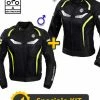 Kit Coppia Airtech CE Nero Giallo- Giacca Moto Estiva Certificata Befast Uomo + Donna 2 Kit Coppia Airtech CE Nero Giallo- Giacca Moto Estiva Certificata Befast Uomo + Donna -Negozio al dettaglio BEFAST 2022 kit coppia airtech nero giallo