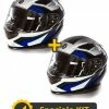 Kit Coppia Ventus Bianco Blu- 2 Caschi Integrali Befast 2 Kit Coppia Ventus Bianco Blu- 2 Caschi Integrali Befast -Negozio al dettaglio BEFAST 2022 kit ventus bianco blu