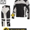Kit Completo DUNE CE Grigio - Giacca Moto Certificata Befast + Pantaloni Moto Certificati Befast 2 Kit Completo DUNE CE Grigio - Giacca Moto Certificata Befast + Pantaloni Moto Certificati Befast -Negozio al dettaglio BEFAST 2022 kitdunecegrigio