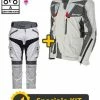 Kit Completo Touring Tech Lady CE 3 Strati Grigio - Giacca Moto Donna Certificata Befast + Pantaloni Moto Donna Certificati Befast 1 Kit Completo Touring Tech Lady CE 3 Strati Grigio - Giacca Moto Donna Certificata Befast + Pantaloni Moto Donna Certificati Befast -Negozio al dettaglio BEFAST 2022 kittourpantlbkg