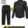 Kit Completo Victory CE 3 Strati Nero- Giacca Moto Certificata Befast + Pantaloni Moto Certificati Befast 1 Kit Completo Victory CE 3 Strati Nero- Giacca Moto Certificata Befast + Pantaloni Moto Certificati Befast -Negozio al dettaglio BEFAST 2022 kitvictpry nero