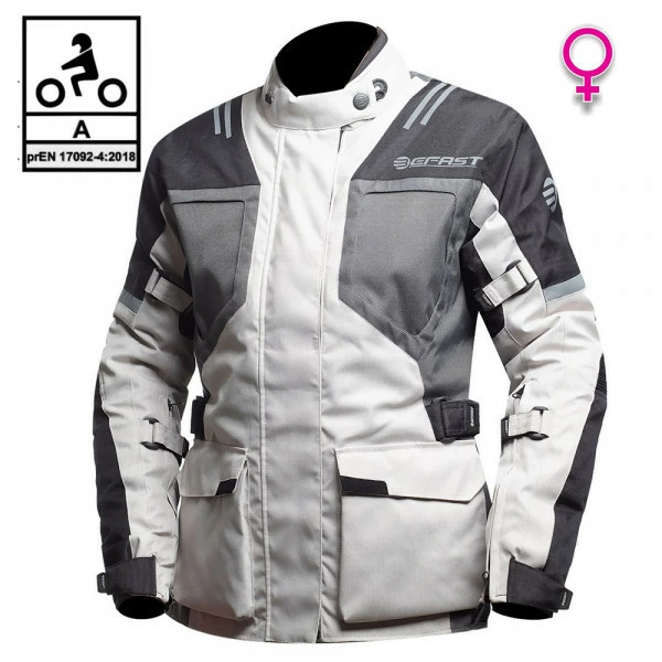 Kit Coppia Bolt CE 3 Strati Grigio - Giacca Moto Certificata Befast Uomo + Donna 6 Kit Coppia Bolt CE 3 Strati Grigio - Giacca Moto Certificata Befast Uomo + Donna - immagine 4