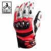 Guanti Moto Pelle Racing Befast RAPTOR CE Certificati Nero Rosso 2 Guanti Moto Pelle Racing Befast RAPTOR CE Certificati Nero Rosso -Negozio al dettaglio BEFAST 2022 pittogramma pelle racing befast raptor nero rosso bianco