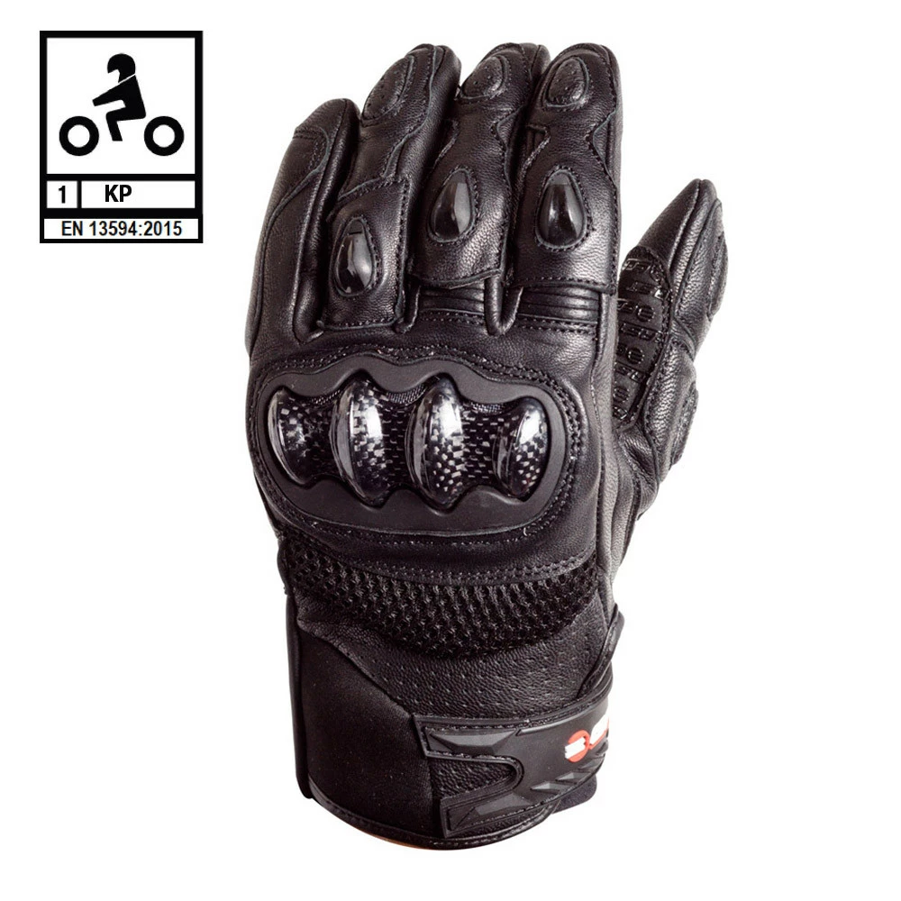 Guanti Moto Pelle Racing Befast RAPTOR CE Certificati Nero 3 Guanti Moto Pelle Racing Befast RAPTOR CE Certificati Nero