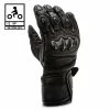 Guanti Moto Pelle Racing Befast PROTECTOR CE Certificati Nero -Negozio al dettaglio BEFAST 2022 pittogramma protector nero 01