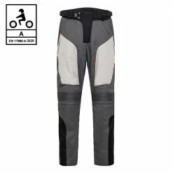 Pantaloni Moto Befast RADIUS PANT CE Certificati Nero Grigio