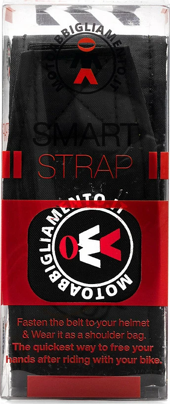 BEFAST Cinghia Tracolla Porta Casco Aggancio Doppia-DD Motoabbigliamento.it Nero 7 BEFAST Cinghia Tracolla Porta Casco Aggancio Doppia-DD Motoabbigliamento.it Nero - immagine 5