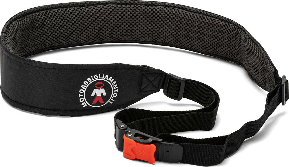 BEFAST Cinghia Tracolla Porta Casco Aggancio Micrometrico Motoabbigliamento.it Nero 4 BEFAST Cinghia Tracolla Porta Casco Aggancio Micrometrico Motoabbigliamento.it Nero - immagine 2