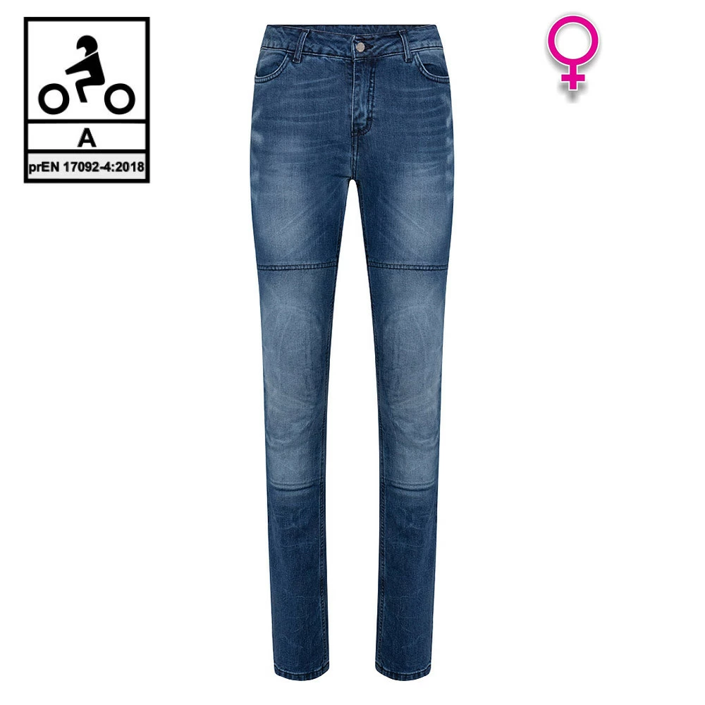 Jeans Moto Donna Befast JARVIS Lady CE Certificati Blu Chiaro 3 Jeans Moto Donna Befast JARVIS Lady CE Certificati Blu Chiaro
