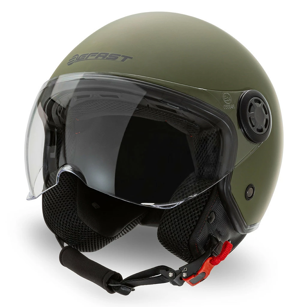 Casco Jet Befast Rapid Verde Militare Opaco 4 Casco Jet Befast Rapid Verde Militare Opaco - immagine 2