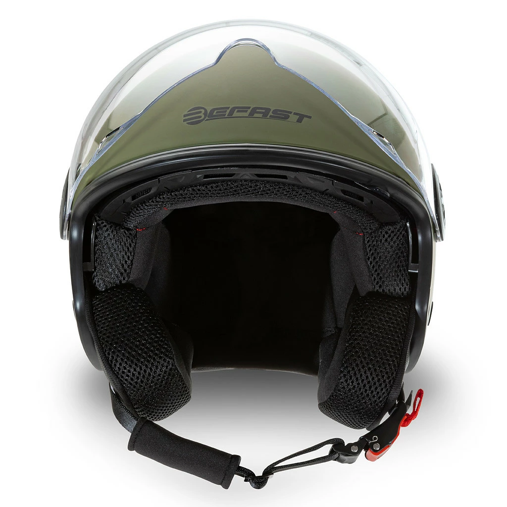 Casco Jet Befast Rapid Verde Militare Opaco 7 Casco Jet Befast Rapid Verde Militare Opaco - immagine 5