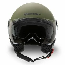 Casco Jet Befast Rapid Verde Militare Opaco 10 Casco Jet Befast Rapid Verde Militare Opaco -Negozio al dettaglio BEFAST 2022 rapid matt military green fronte