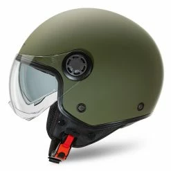 Casco Jet Befast Rapid Verde Militare Opaco 11 Casco Jet Befast Rapid Verde Militare Opaco -Negozio al dettaglio BEFAST 2022 rapid matt military green laterale sx