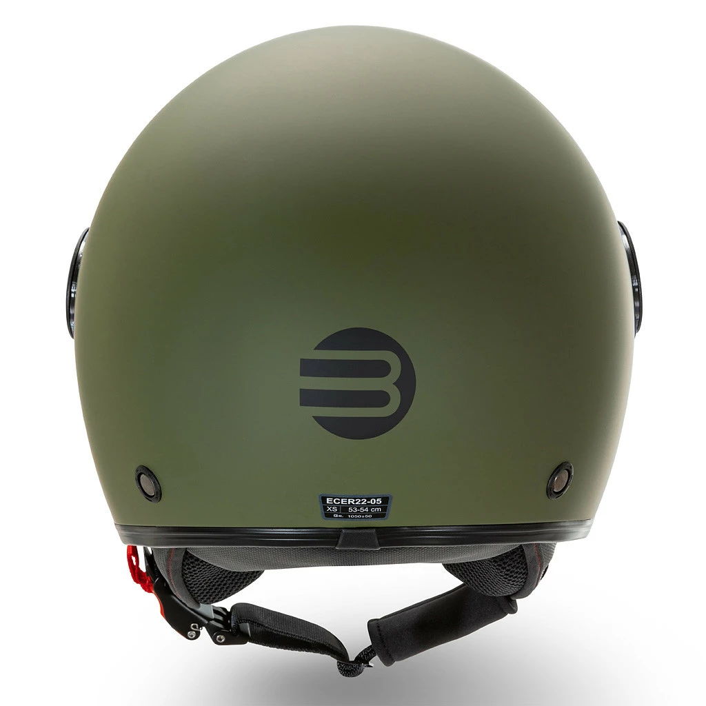 Casco Jet Befast Rapid Verde Militare Opaco 8 Casco Jet Befast Rapid Verde Militare Opaco - immagine 6
