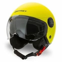 Casco Jet Befast Rapid Giallo Fluo Opaco