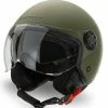 Casco Jet Befast Rapid II Doppia Visiera Verde Militare Opaco 1 Casco Jet Befast Rapid II Doppia Visiera Verde Militare Opaco -Negozio al dettaglio BEFAST 2022 rapid matt military green diagonale sx