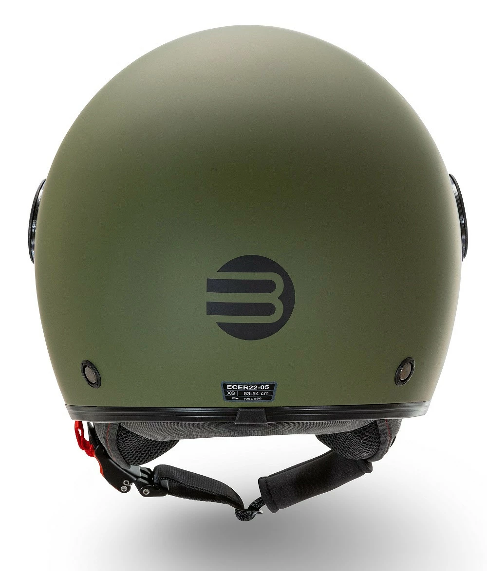 Casco Jet Befast Rapid II Doppia Visiera Verde Militare Opaco 8 Casco Jet Befast Rapid II Doppia Visiera Verde Militare Opaco - immagine 6
