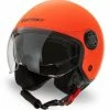 Casco Jet Befast Rapid II Doppia Visiera Arancio Fluo Opaco 1 Casco Jet Befast Rapid II Doppia Visiera Arancio Fluo Opaco -Negozio al dettaglio BEFAST 2022 rapid matt orange fluo diagonale sx