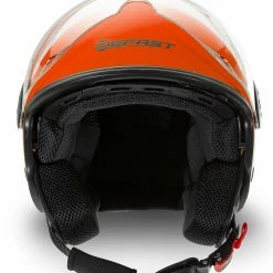 Casco Jet Befast Rapid II Doppia Visiera Arancio Fluo Opaco 10 Casco Jet Befast Rapid II Doppia Visiera Arancio Fluo Opaco -Negozio al dettaglio BEFAST 2022 rapid matt orange fluo esempio02