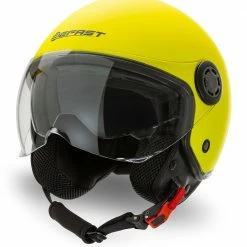 Casco Jet Befast Rapid II Doppia Visiera Giallo Fluo Opaco