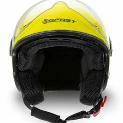 Casco Jet Befast Rapid II Doppia Visiera Giallo Fluo Opaco 10 Casco Jet Befast Rapid II Doppia Visiera Giallo Fluo Opaco -Negozio al dettaglio BEFAST 2022 rapid matt yellow fluo esempio 02