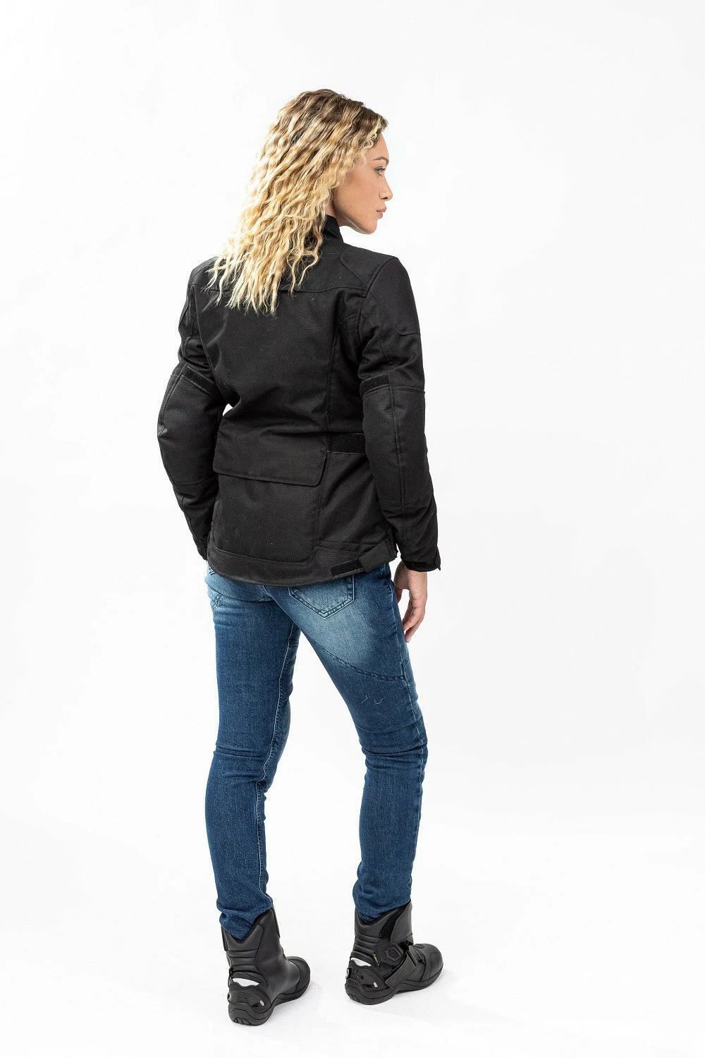 Giacca Moto Donna Befast BABYLON Lady CE Certificata Nero 16 Giacca Moto Donna Befast BABYLON Lady CE Certificata Nero - immagine 14